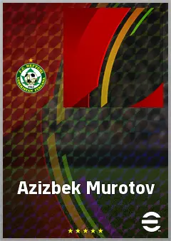 Azizbek Murotov eFootball 2026 player card, 59 OVR CF