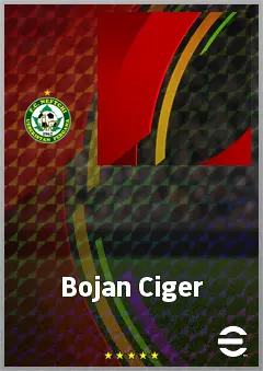 Bojan Ciger eFootball 2026 player card, 67 OVR CB