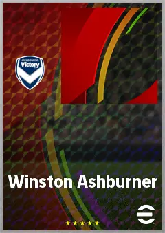 Winston Ashburner eFootball 2026 player card, 60 OVR RB