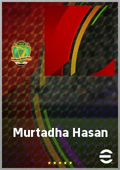 Murtadha Hasan eFootball 2026 player card, 59 OVR CMF