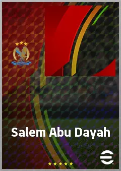 Salem Abu Dayah eFootball 2026 player card, 59 OVR LB