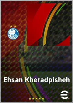 Ehsan Kheradpisheh eFootball 2026 player card, 62 OVR CF