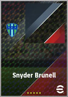 Snyder Brunell eFootball 2026 player card, 68 OVR CMF