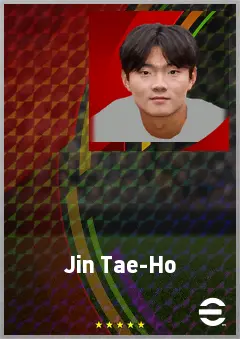 Jin Tae-Ho eFootball 2026 player card, 64 OVR AMF