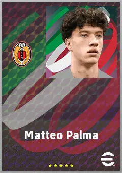 Matteo Palma eFootball 2026 player card, 65 OVR CB