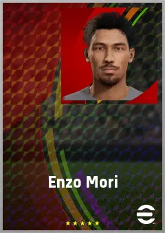 Enzo Mori eFootball 2026 player card, 63 OVR GK