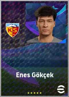 Enes Gökçek eFootball 2026 player card, 60 OVR RB