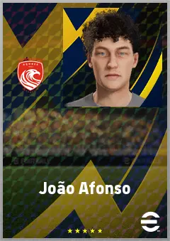 João Afonso eFootball 2026 player card, 64 OVR GK
