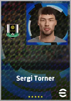 Sergi Torner eFootball 2026 player card, 62 OVR GK