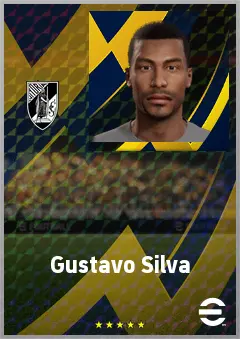 Gustavo Silva eFootball 2026 player card, 71 OVR LWF
