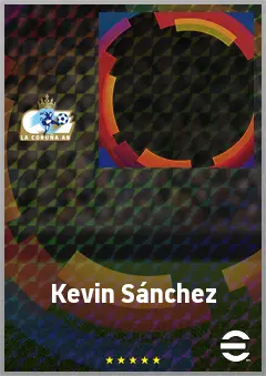 Kevin Sánchez eFootball 2026 player card, 65 OVR CF