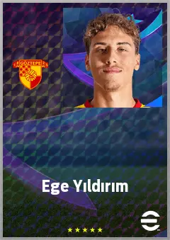 Ege Yıldırım eFootball 2026 player card, 61 OVR CB