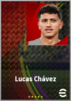 Lucas Chávez eFootball 2026 player card, 67 OVR SS