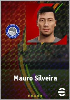 Mauro Silveira eFootball 2026 player card, 72 OVR GK