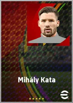 Mihály Kata eFootball 2026 player card, 69 OVR CMF