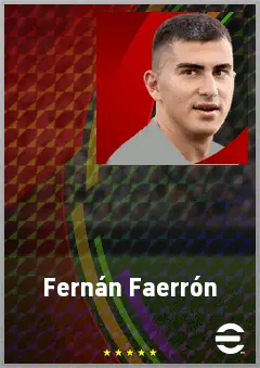 Fernán Faerrón eFootball 2026 player card, 68 OVR CB