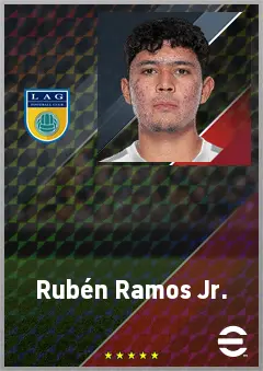 Rubén Ramos Jr. eFootball 2026 player card, 66 OVR AMF