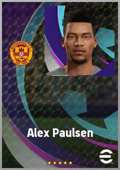 Alex Paulsen eFootball 2026 player card, 71 OVR GK