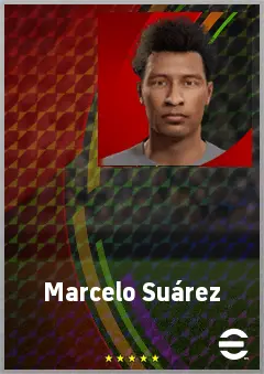 Marcelo Suárez eFootball 2026 player card, 67 OVR CB