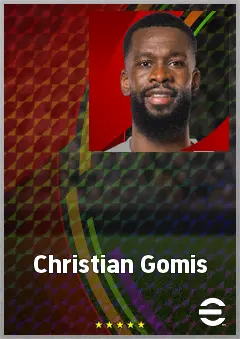 Christian Gomis eFootball 2026 player card, 69 OVR DMF