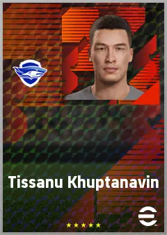 Tissanu Khuptanavin eFootball 2026 player card, 61 OVR GK