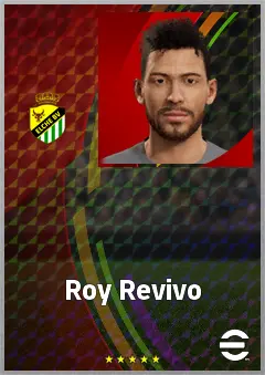Roy Revivo eFootball 2026 player card, 71 OVR LB