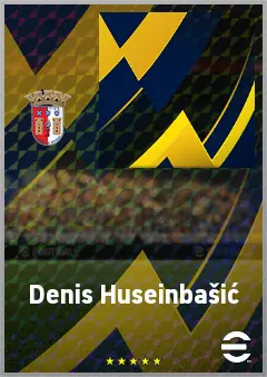 Denis Huseinbašić eFootball 2026 player card, 71 OVR CMF