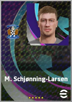 M. Schjønning-Larsen eFootball 2026 player card, 69 OVR LB