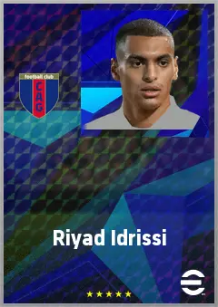 Riyad Idrissi eFootball 2026 player card, 67 OVR LB