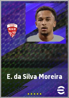 E. da Silva Moreira eFootball 2026 player card, 68 OVR RWF