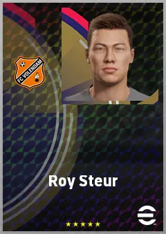 Roy Steur eFootball 2026 player card, 64 OVR GK