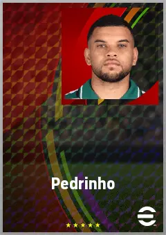 Pedrinho eFootball 2026 player card, 67 OVR AMF