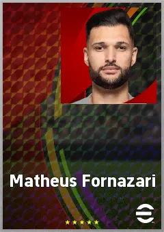 Matheus Fornazari eFootball 2026 player card, 61 OVR CF