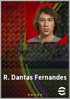 R. Dantas Fernandes eFootball 2026 player card, 62 OVR CMF