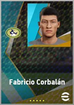 Fabricio Corbalán eFootball 2026 player card, 67 OVR RB