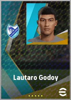 Lautaro Godoy eFootball 2026 player card, 71 OVR AMF