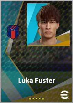 Luka Fuster eFootball 2026 player card, 64 OVR GK
