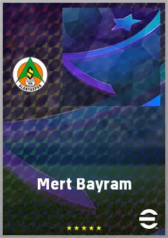 Mert Bayram eFootball 2026 player card, 63 OVR GK