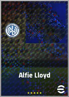 Alfie Lloyd eFootball 2026 player card, 66 OVR CF
