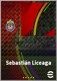 Sebastián Liceaga eFootball 2026 player card, 63 OVR GK