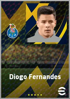 Diogo Fernandes eFootball 2026 player card, 63 OVR GK