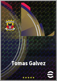 Tomas Galvez eFootball 2026 player card, 68 OVR LB