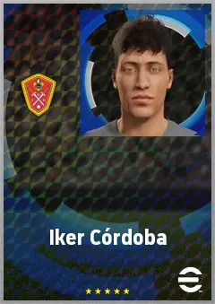 Iker Córdoba eFootball 2026 player card, 67 OVR CB