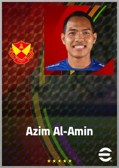 Azim Al-Amin eFootball 2026 player card, 68 OVR GK