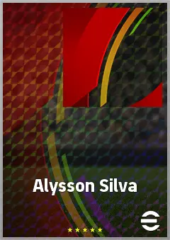 Alysson Silva eFootball 2026 player card, 68 OVR CB