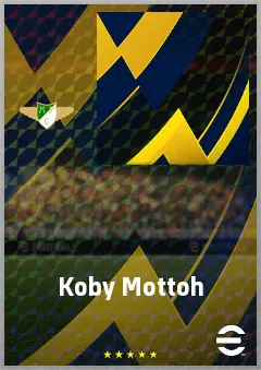 Koby Mottoh eFootball 2026 player card, 61 OVR CF