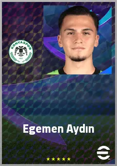 Egemen Aydın eFootball 2026 player card, 61 OVR GK