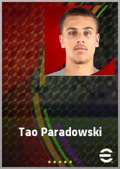 Tao Paradowski eFootball 2026 player card, 65 OVR GK