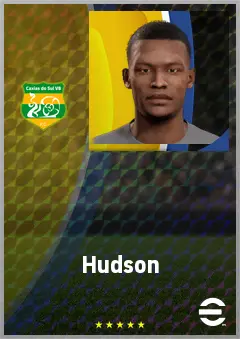 Hudson eFootball 2026 player card, 67 OVR DMF