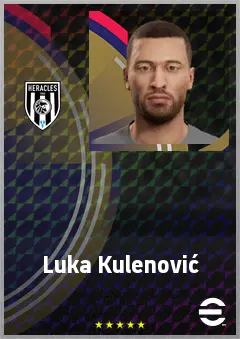 Luka Kulenović eFootball 2026 player card, 69 OVR CF